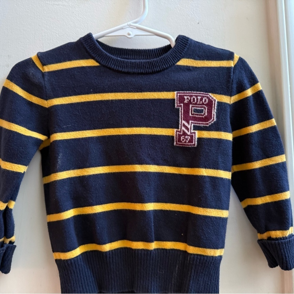Ralph Lauren Letterman Sweater - Picture 5 of 8
